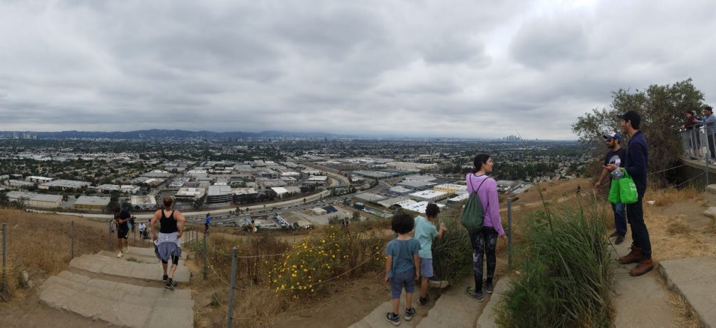 View from the top of the stairs